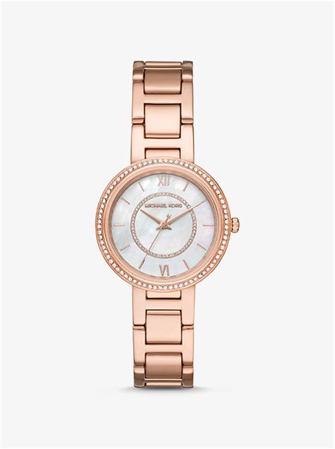 michael kors gabbi|Gabbi Pavé Rose Gold.